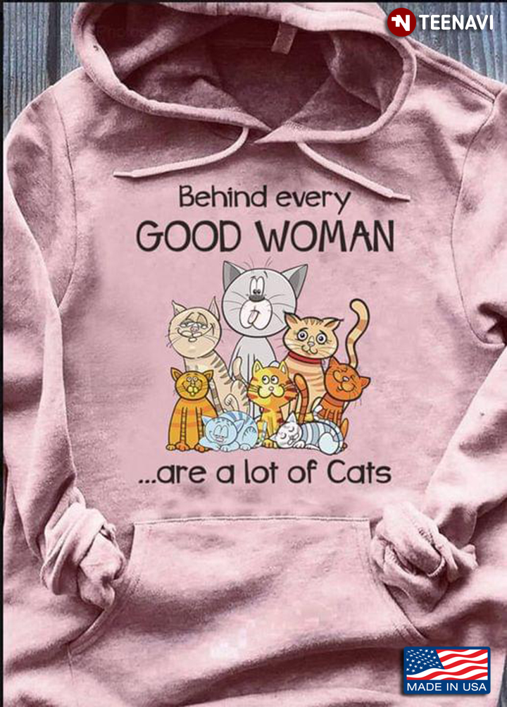 Behind Every Good Woman Are A Lot of Cats