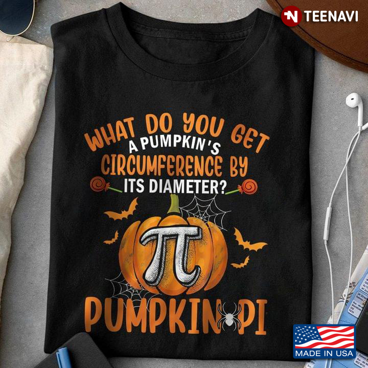 What Do You Get A Pumpkin's Circumference By Its Diameter Pumpkin Pi