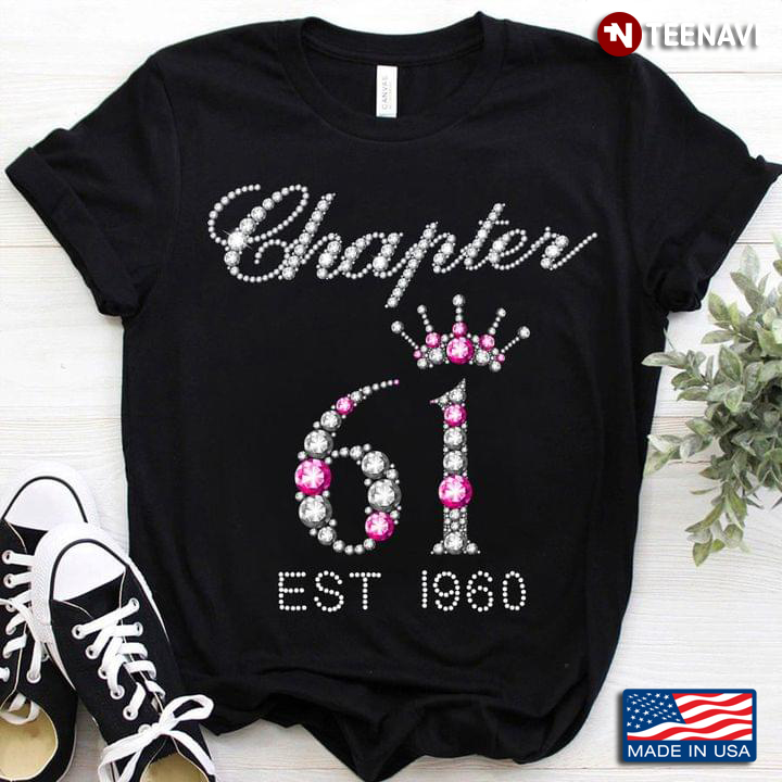 Diamonds Chapter 61 EST 1960 Birthday Gift for Woman