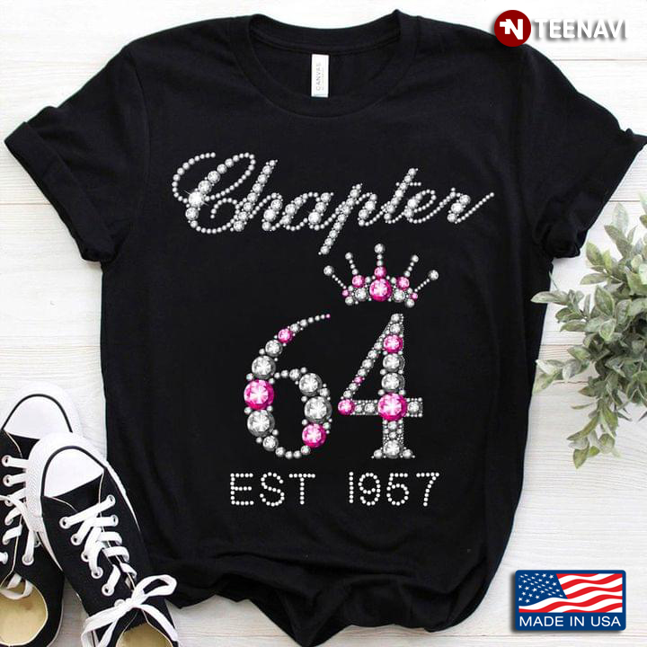 Diamonds Chapter 64 EST 1957 Birthday Gift for Woman