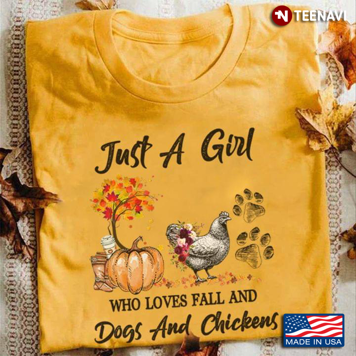 Just A Girl Who Loves Fall and Dogs and Chickens