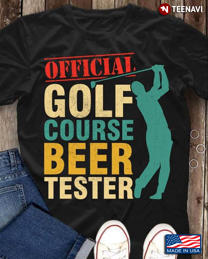 Official Golf Course Beer Tester