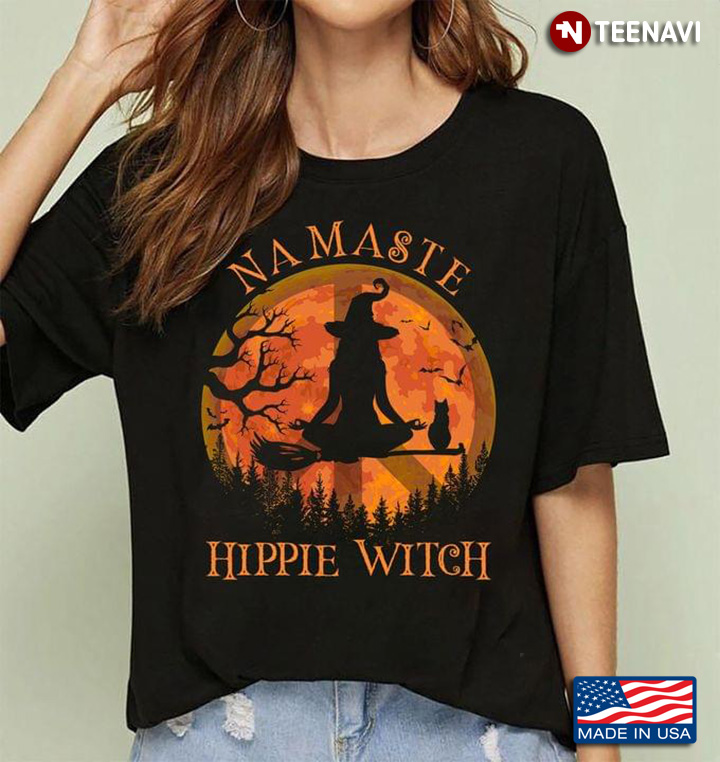 Namaste Hippie Witch Funny Halloween Gift for Girl