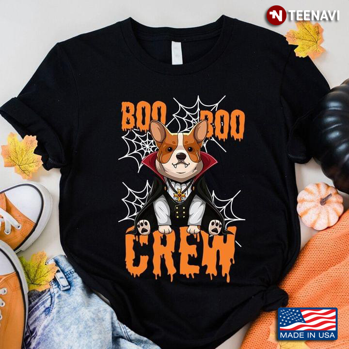 Corgi Vampire Boo Boo Crew Halloween Gift for Dog Lover