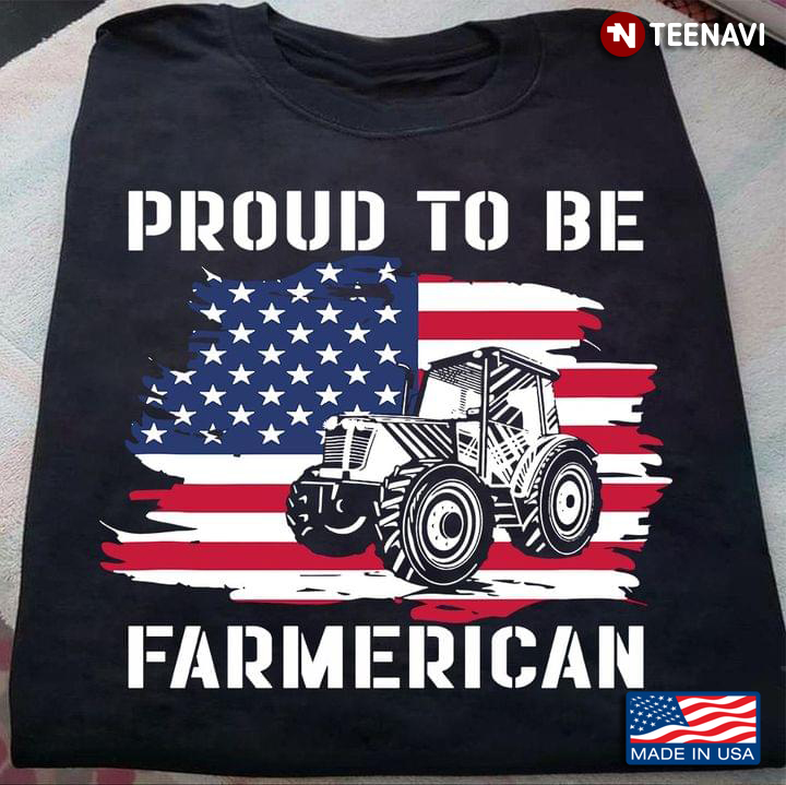 Truck American Flag Proud To Be Famerican for Trucker