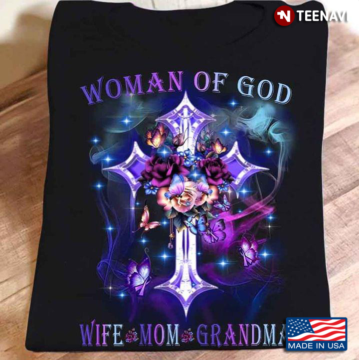 Cross Woman Of God Wife Mom Grandma