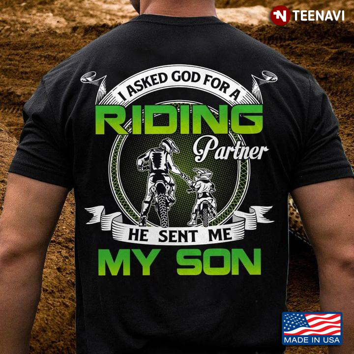I Asked God For A Riding Partner He Sent Me My Son for Father's Day