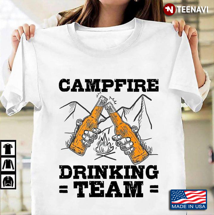Beer Campfire Drinking Team for Camp And Alcohol Lover