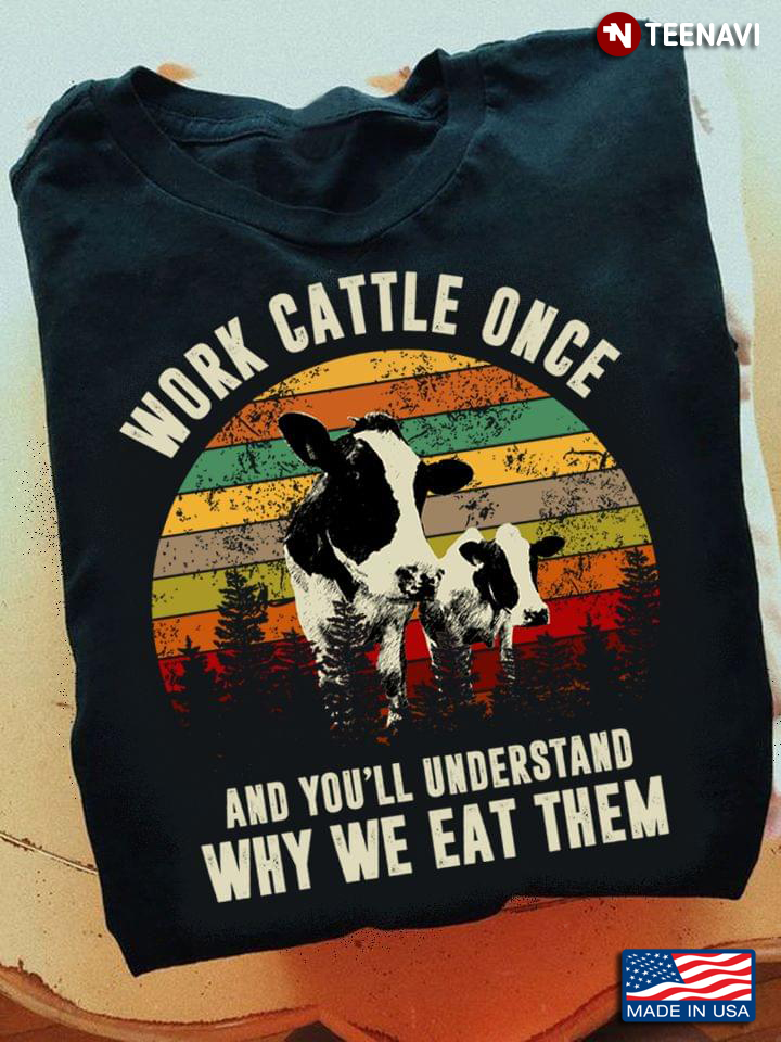 Vintage Cows Work Cattle Once And You'll Understand Why We Eat Them