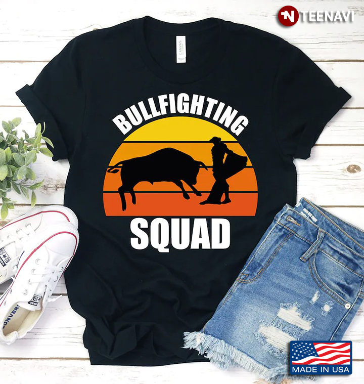 Vintage Bullfighting Squad Spanish Bullfight for Bullfighting Lover