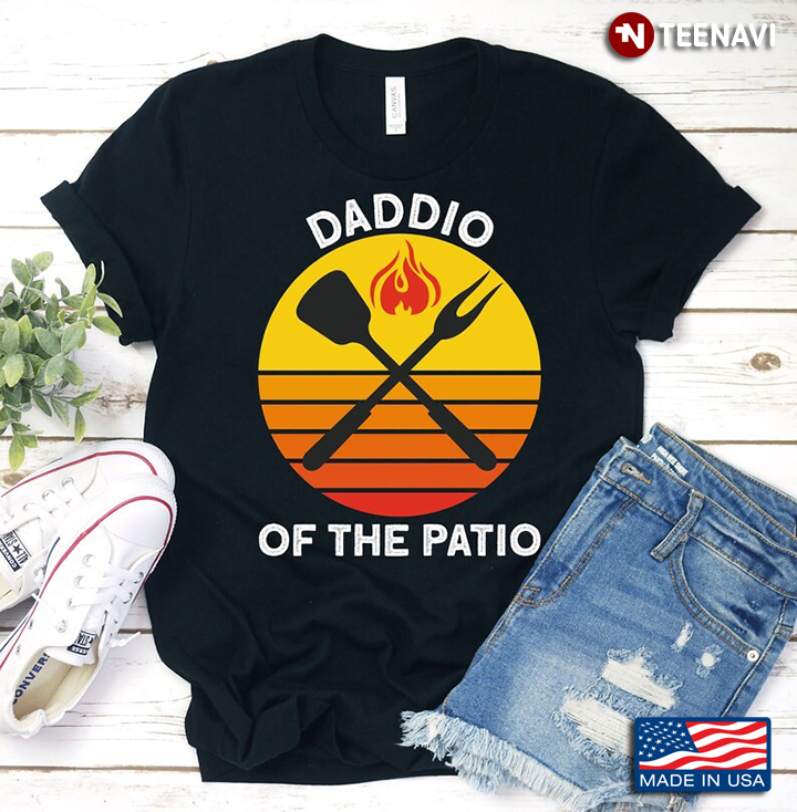 Vintage Daddio Of The Patio for BBQ Grilling Lover