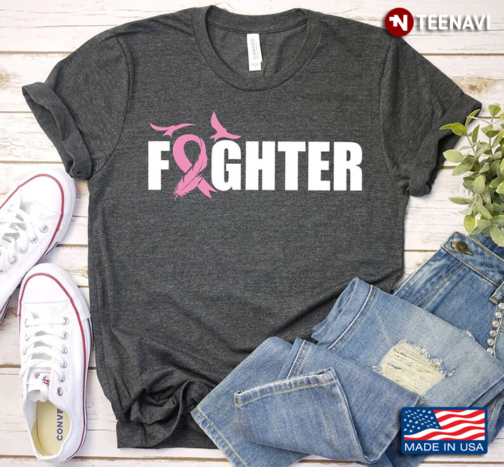 Fighter Birds And Pink Ribbon Breast Cancer Awareness