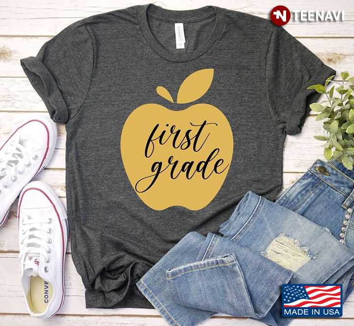 First Grade Apple Back To School Funny Gifts for Teacher