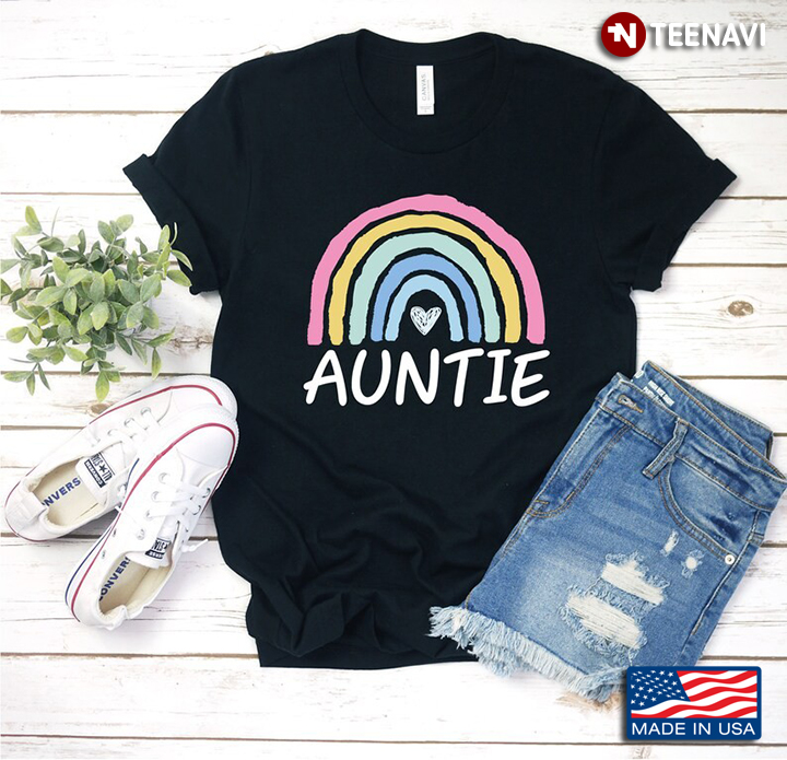 Auntie Rainbow Funny Gifts for Auntie