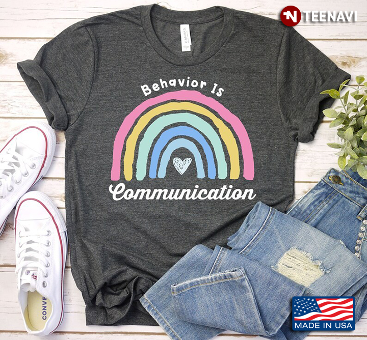 Behavior Is Communication Rainbow Special Education Teacher Gifts for Teacher