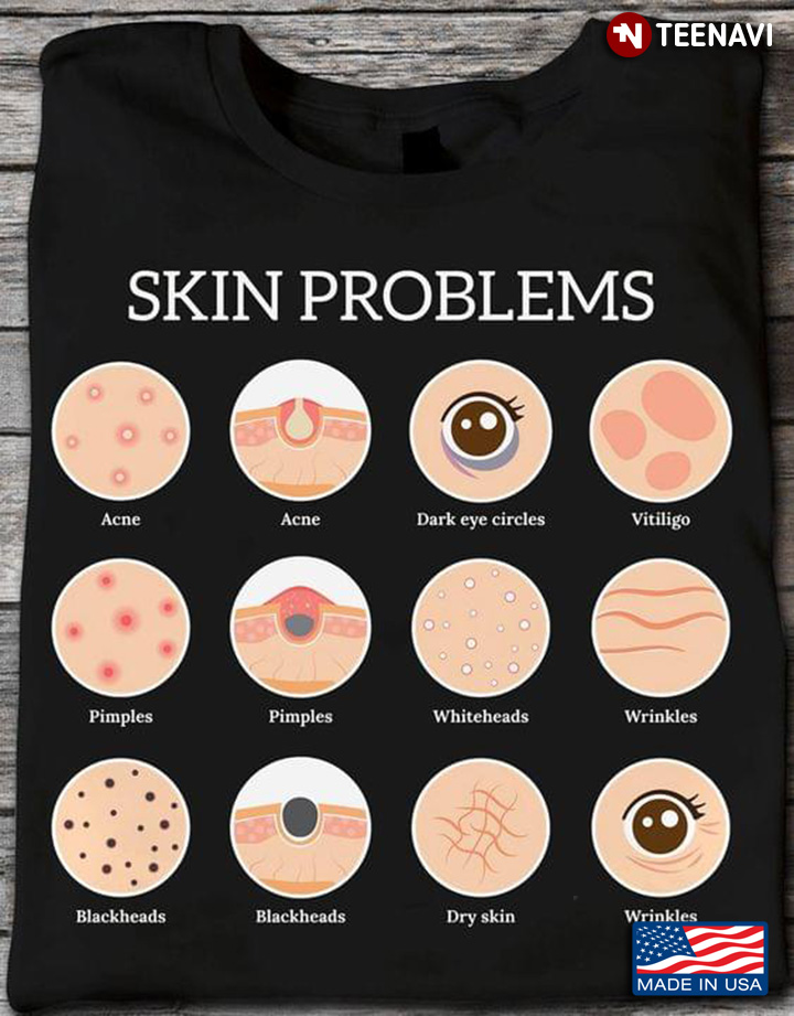 Skin Problems Acne Dark Eye Circles Vitiligo Pimples Whiteheads Wrinkles for Dermatologist