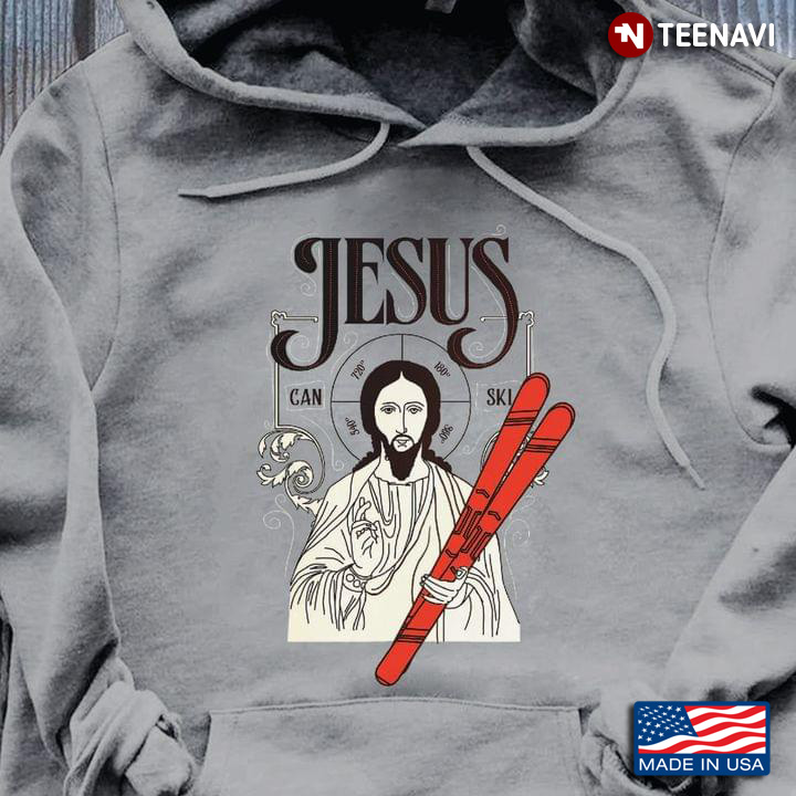 Skiing Jesus Can Ski for Skiing Lover