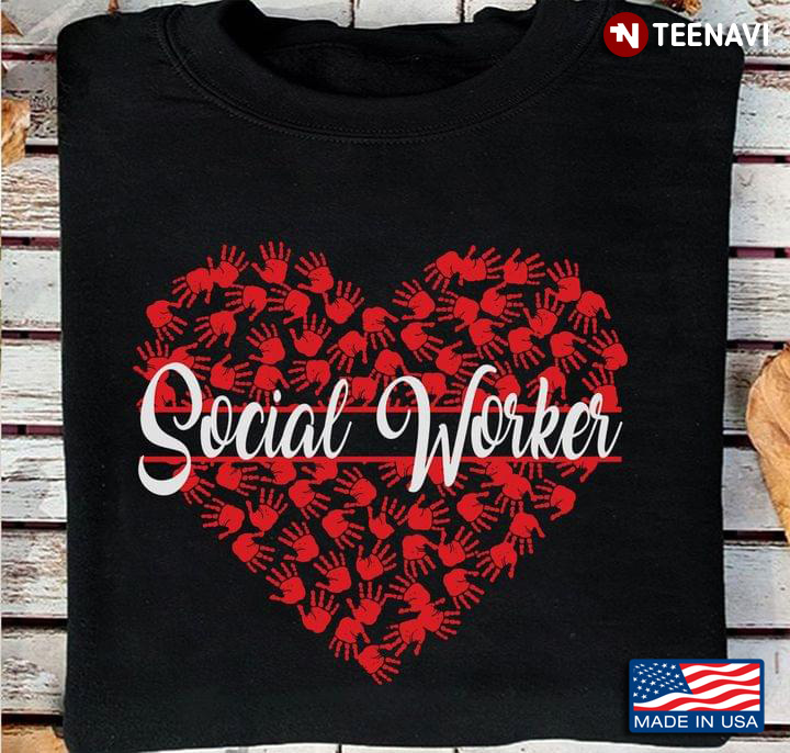 Social Worker Heart Full Of Hand Gifts for Social Worker