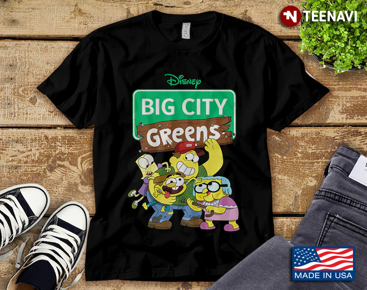 Disney Big City Greens Cricket Green Tilly Bill And Alice Green for Cartoon Lover