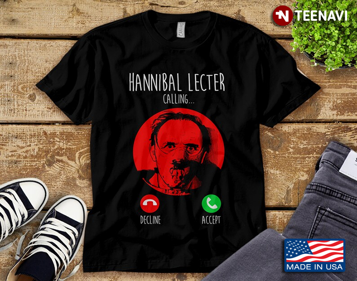 Hannibal Lecter Calling Horror Movies Character for Halloween