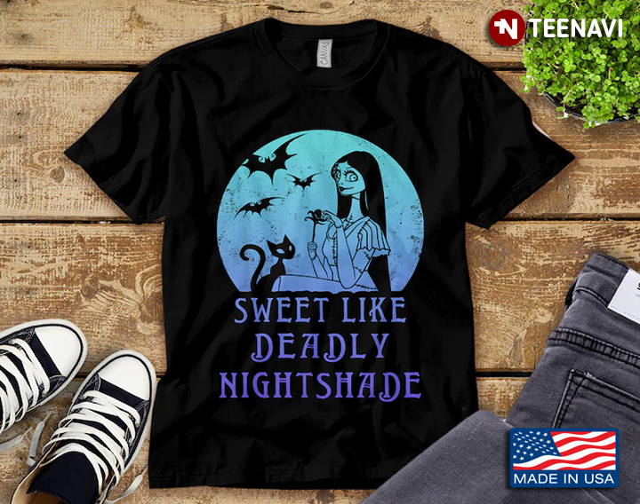 Sweet Like Deadly Nightshade Sally And Black Cat The Nightmare Before Christmas