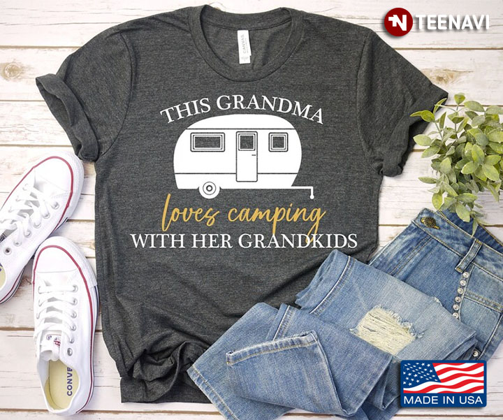 This Grandma Loves Camping With Her Grandkids for Camp Lover