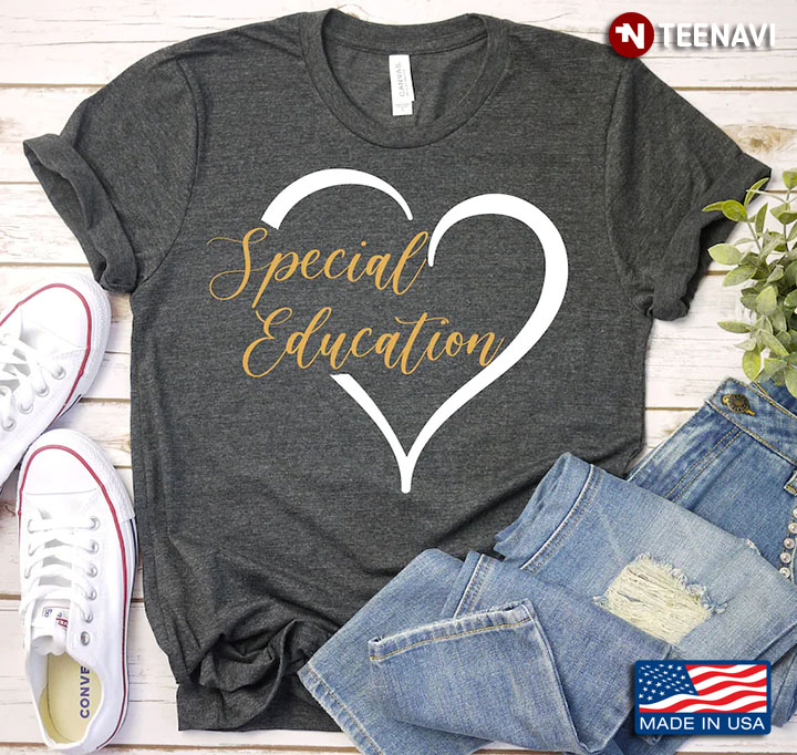 Special Education Heart Funny Gifts for Teacher