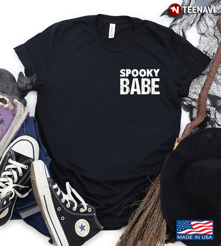 Spooky Babe Funny Design for Halloween