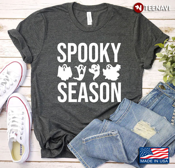 Spooky Season Funny Ghost for Halloween T-Shirt