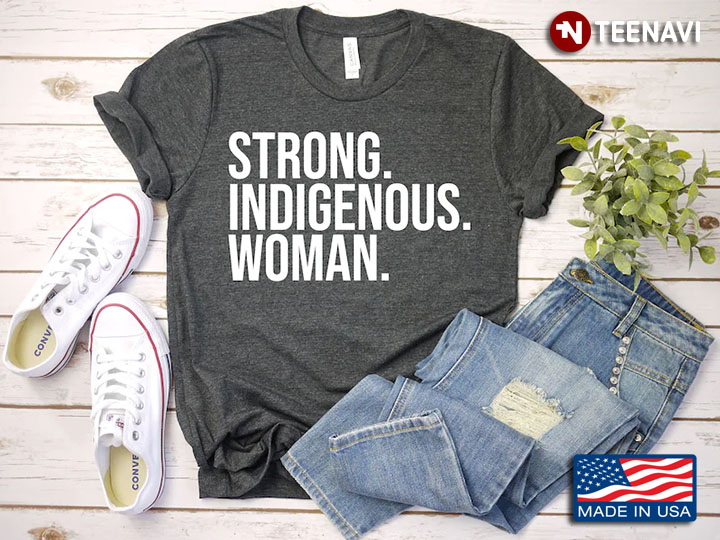 Strong Indigenous Woman Native American