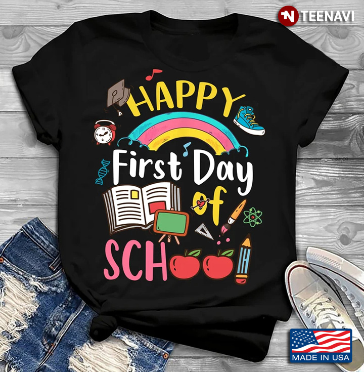 Happy First Day Of School Funny Design