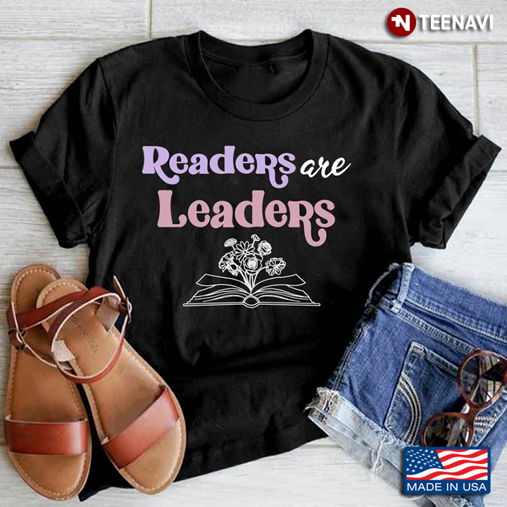 Readers Are Leaders for Reading Book Lover