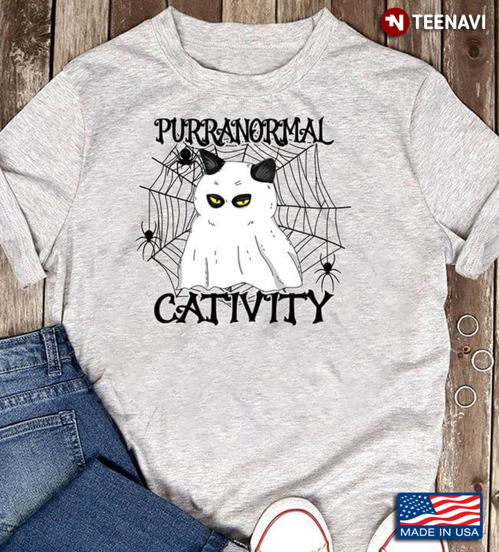 Purranormal Cativity Cat Boo for Halloween