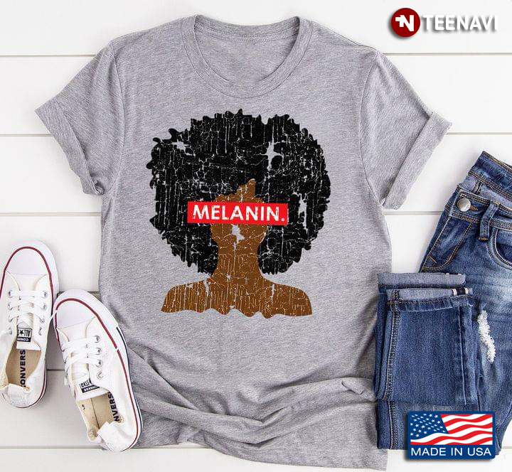 Melanin Black Woman Cool Design