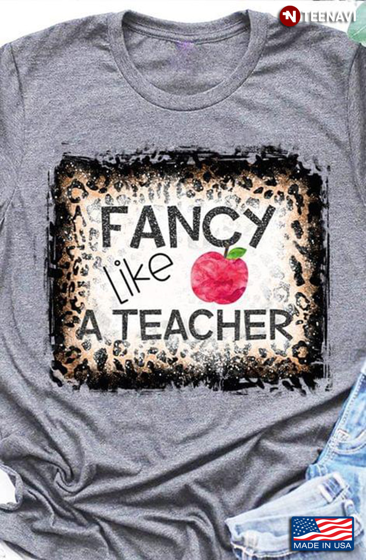 Fancy Like A Teacher Leopard Gifts for Teacher
