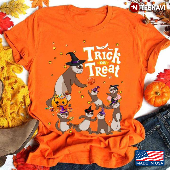 Trick Or Treat Sloth Funny Sloth Witch for Halloween