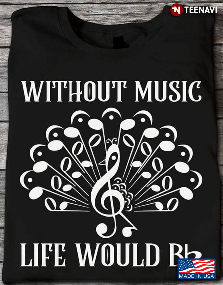 Without Music Life Would Bb for Music Lover