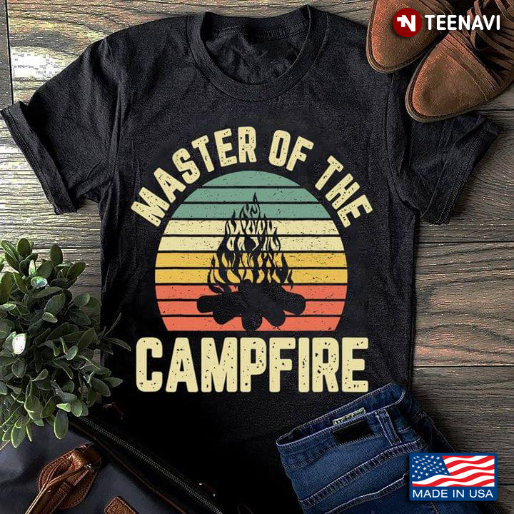 Master Of The Campfire Funny Camping