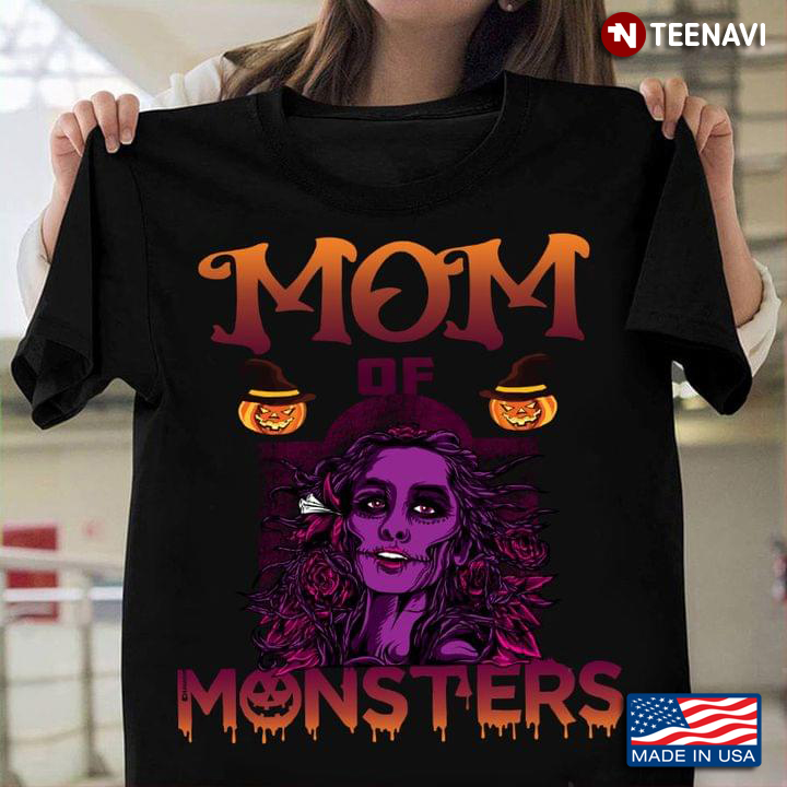 Mom Of Monster Momster Mom Monster Halloween