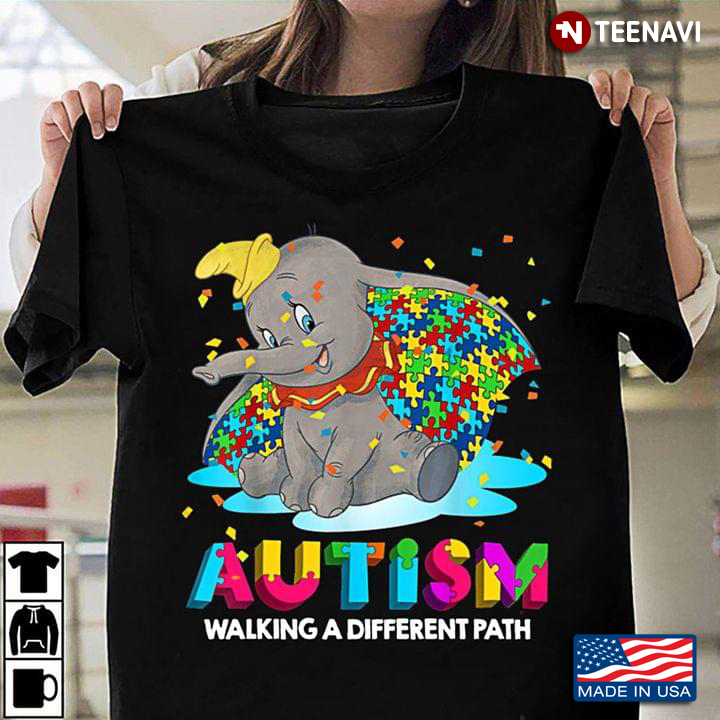 Autism Walking A Different Path Dumbo Version