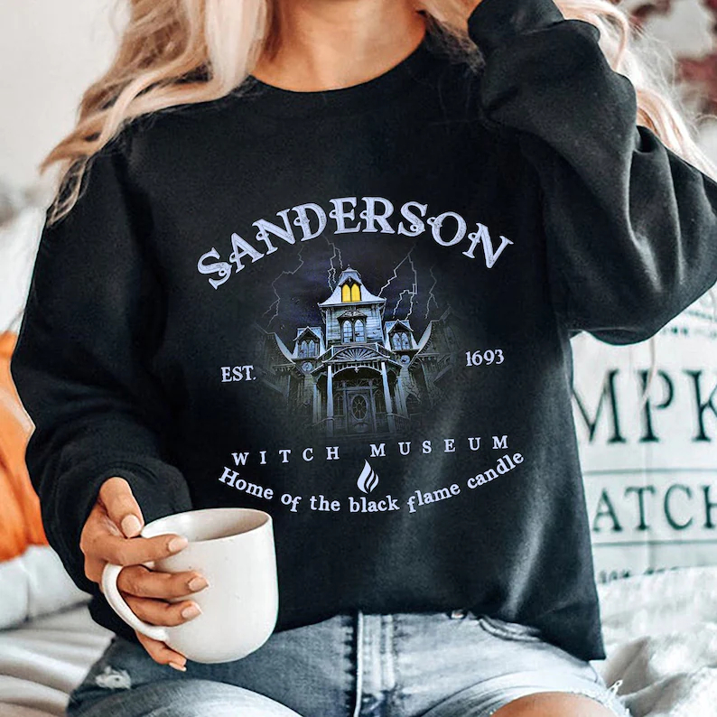 The Sanderson Est1693 Witch Museum Home Of The Black Flame Candle Hocus Pocus