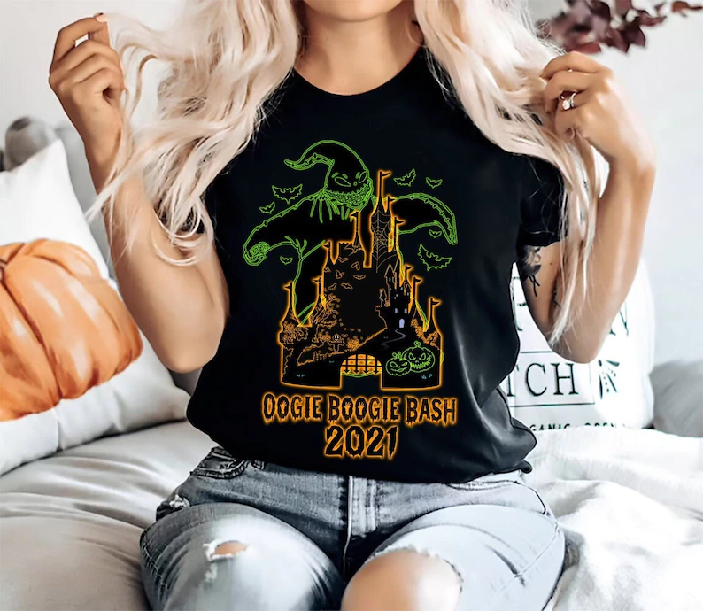 Oogie Boogie Bash 2021 Disney Land Happy Halloween T-Shirt