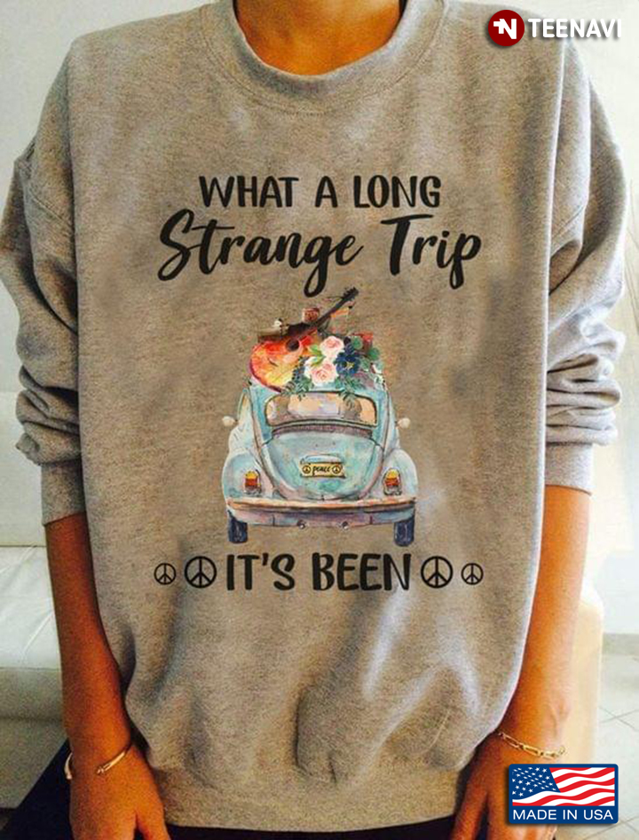 What A Long Strange Trip It’s Been Vintage Hippie Van