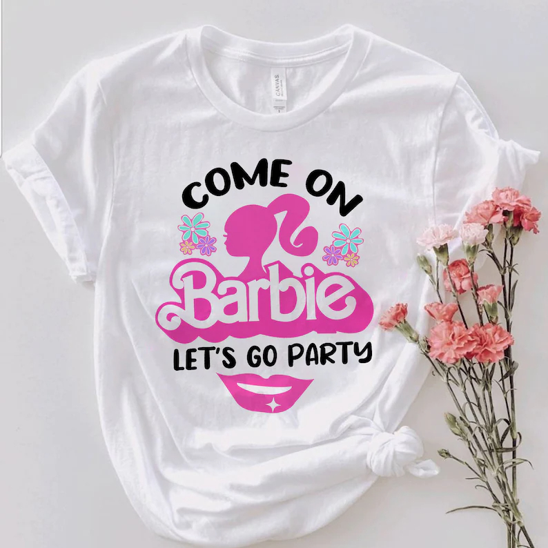 Come on Bobby Let's Go Party (Pink) | Active T-Shirt
