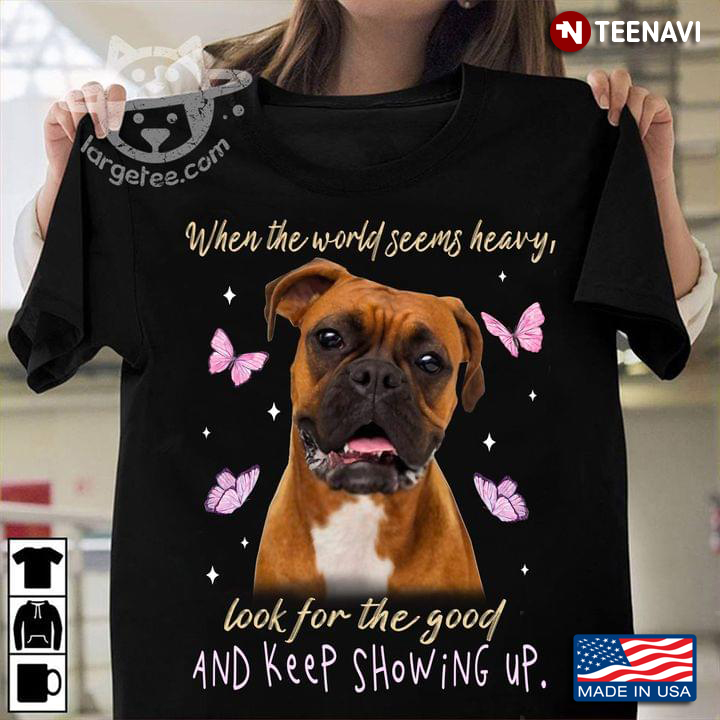 German Boxer Puppy When The World Seems Heavy Look For The Good And Keeping Up