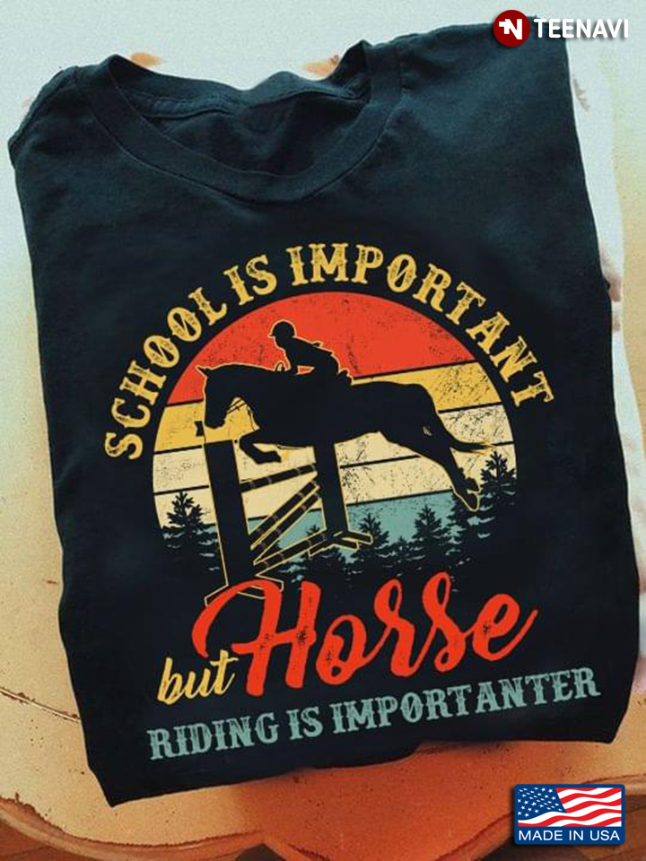 School Is Important But Horse Racing Is Importanter
