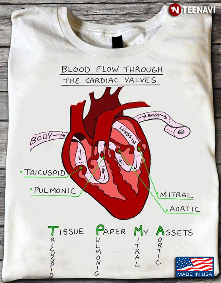 System of Blood Flow Through The Cardiac Valves