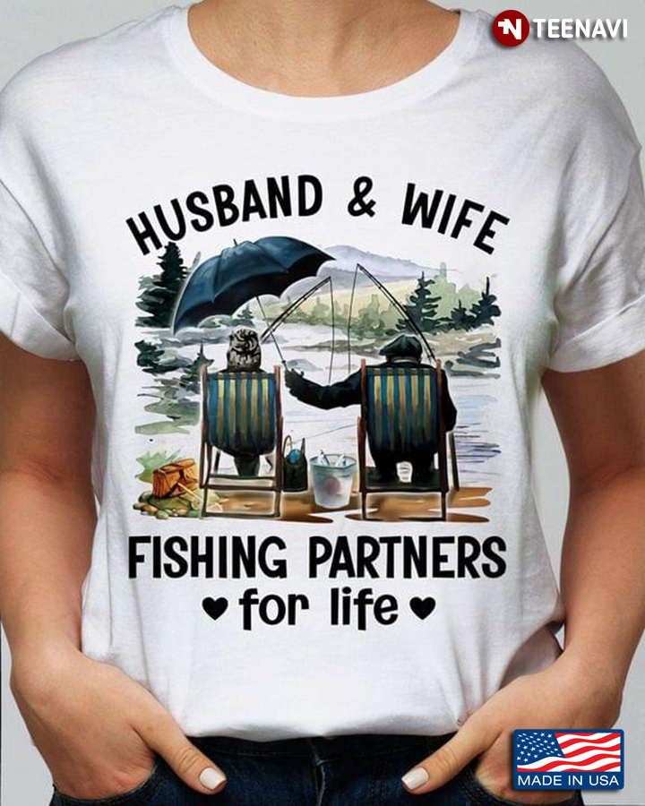 Husband And Wife Fishing Partners For Life