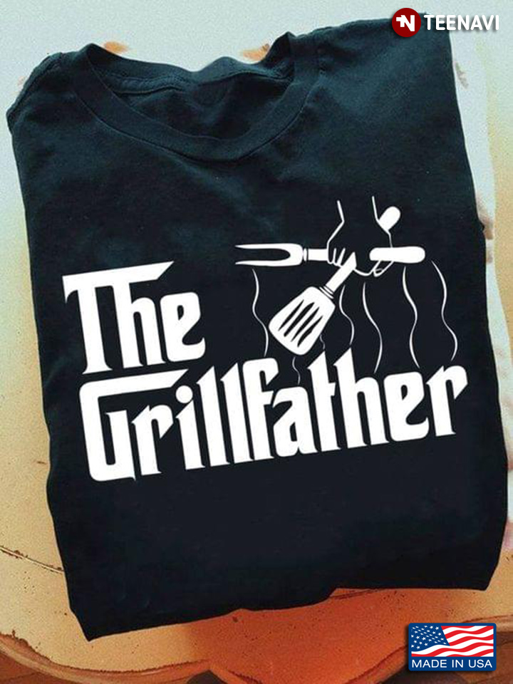 The Grillfather Funny BBQ Grill Chef Gift