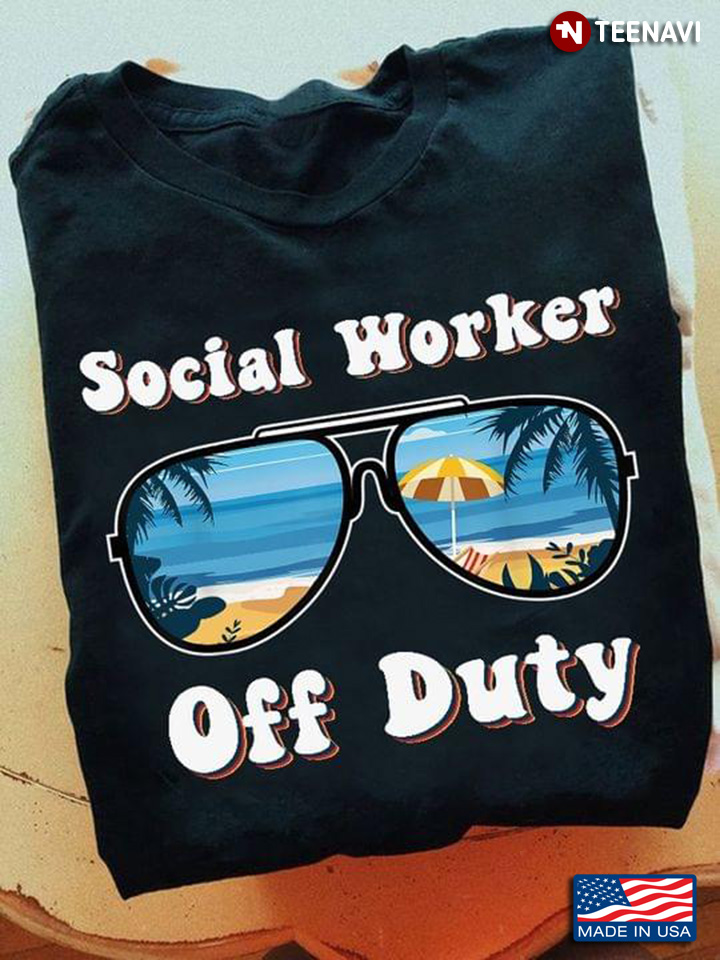 Social Worker Off Duty In Holiday